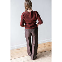 Kallmeyer Athena Flare Pant in Espresso