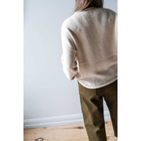 Lauren Manoogian Soft Crewneck in Alabaster