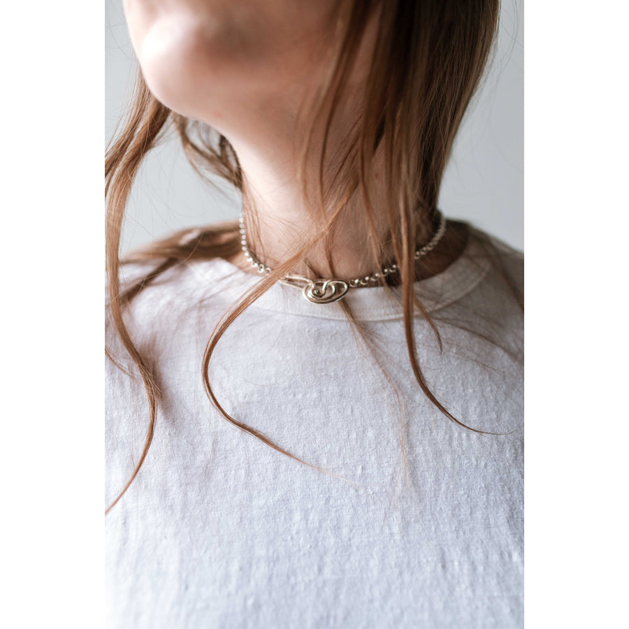 Leigh Miller Orso Choker in Sterling Silver