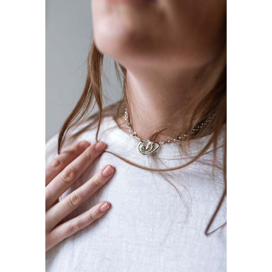 Leigh Miller Orso Choker in Sterling Silver