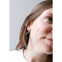 Leigh Miller Figari Studs in Sterling Silver