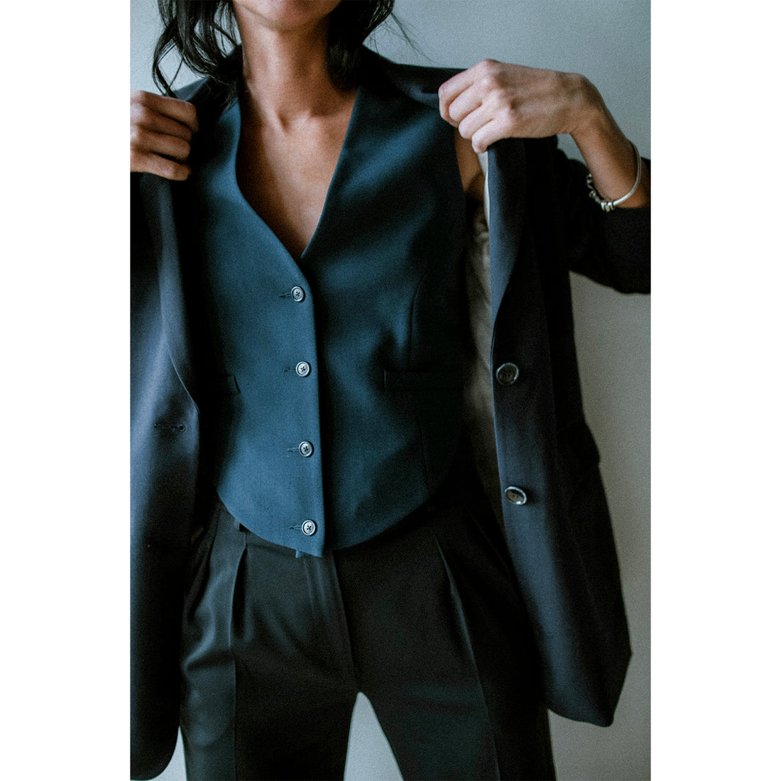 Rodebjer Vera Blazer in Dark Navy