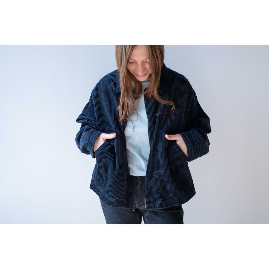 Shaina Mote Studio Jacket in Navy