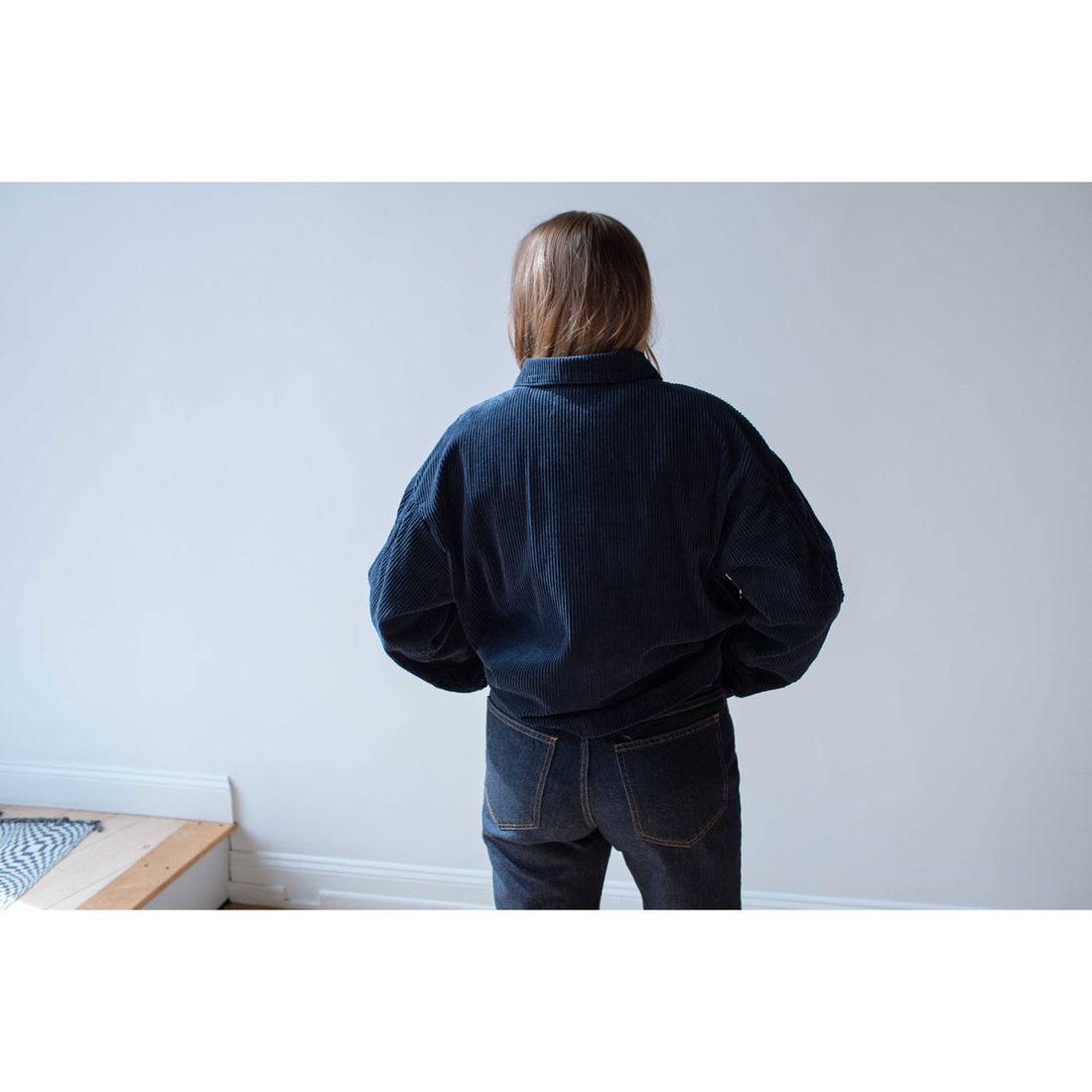 Shaina Mote Studio Jacket in Navy