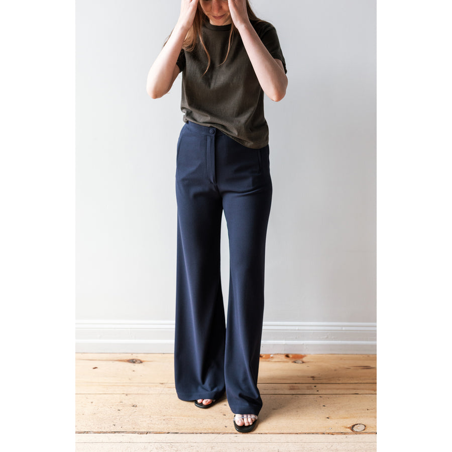 Rodebjer Sini Pant in Midnight Blue