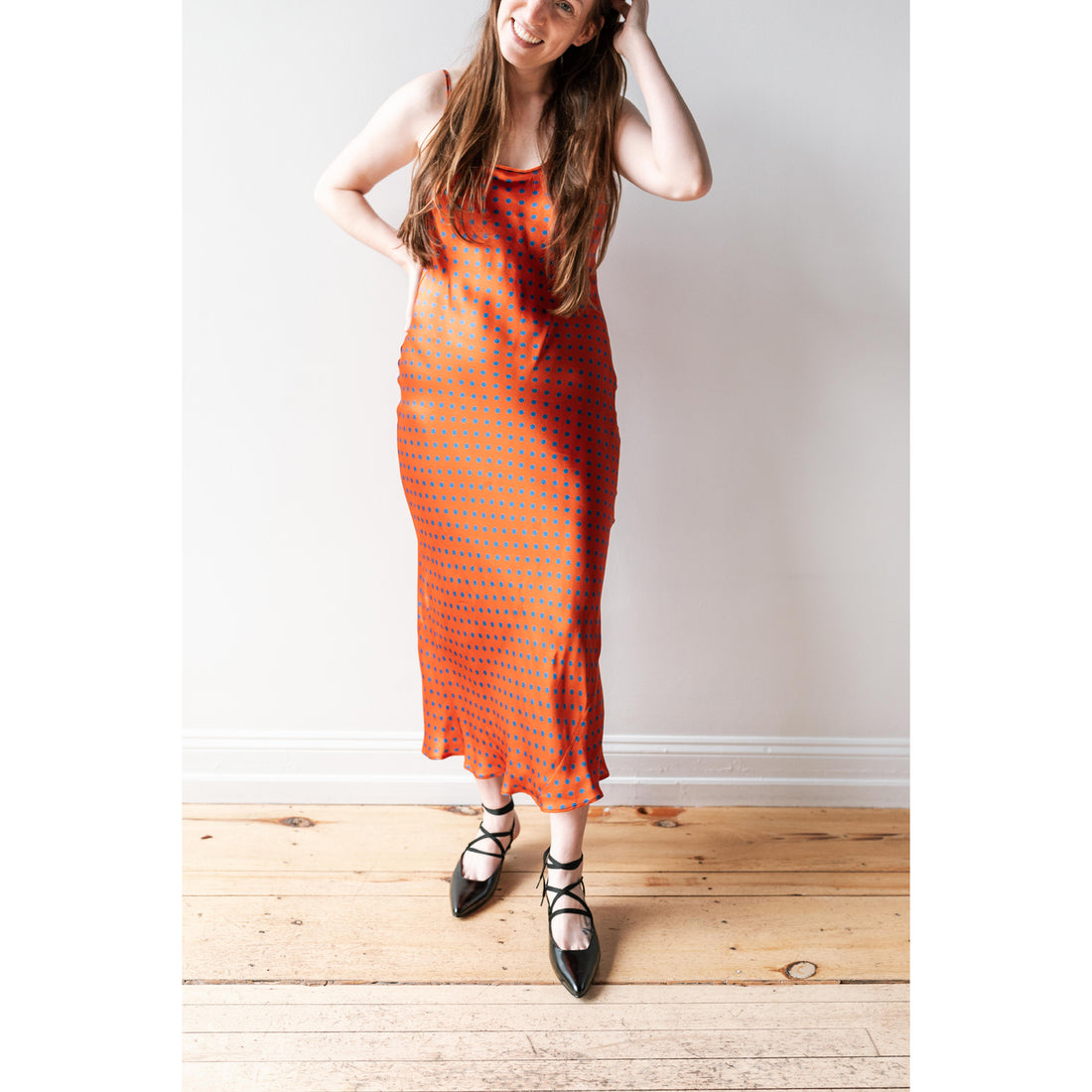 Rachel Comey Wren Dress in Orange