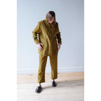 Blluemade Baseball Pant in Olive Oil Corduroy