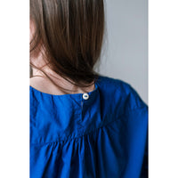 Fabiana Pigna Sari Blouse in Indigo