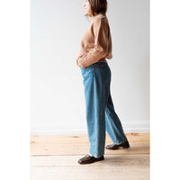 Jesse Kamm California Wide Pants in Cowboy Blue Denim