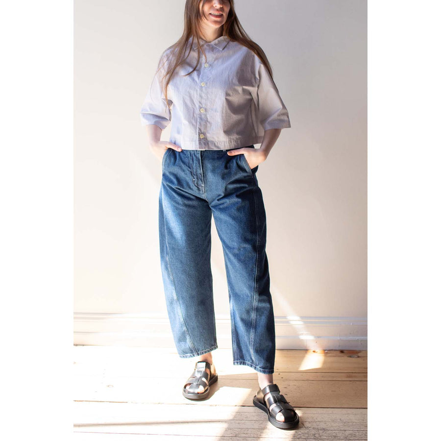 Studio Nicholson Akerman Pant in Indigo Wash