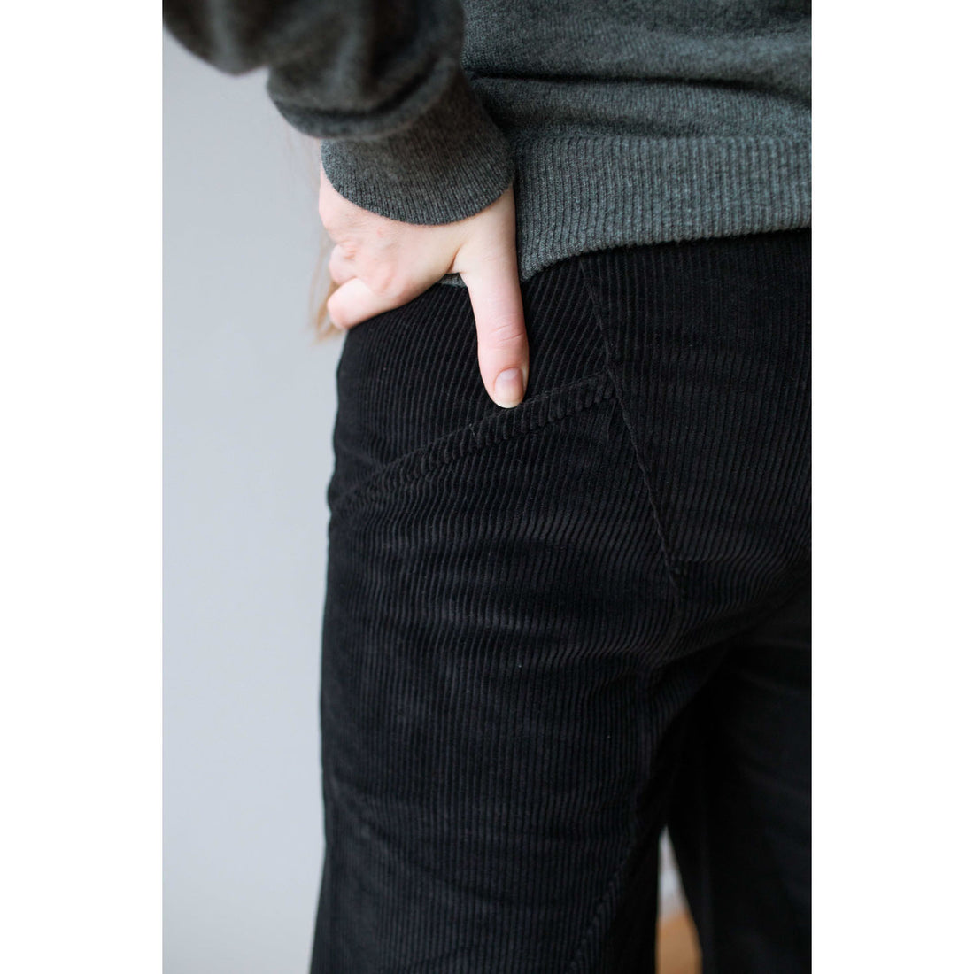 Henrik Vibskov Digi Corduroy Pant in Black