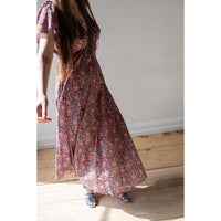 Apiece Apart Monet Ruched Maxi in Bella Floral