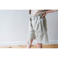 Sayaka Davis Belted Shorts in Sage Gray