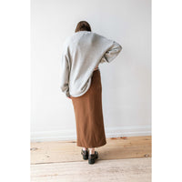 Hope Tail Skirt in Brown