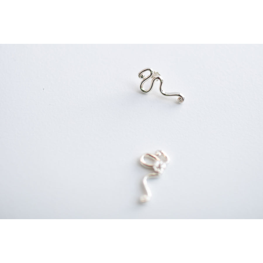 Leigh Miller Figari Studs in Sterling Silver