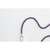 Leigh Miller Amethyst Choker in Sterling Silver