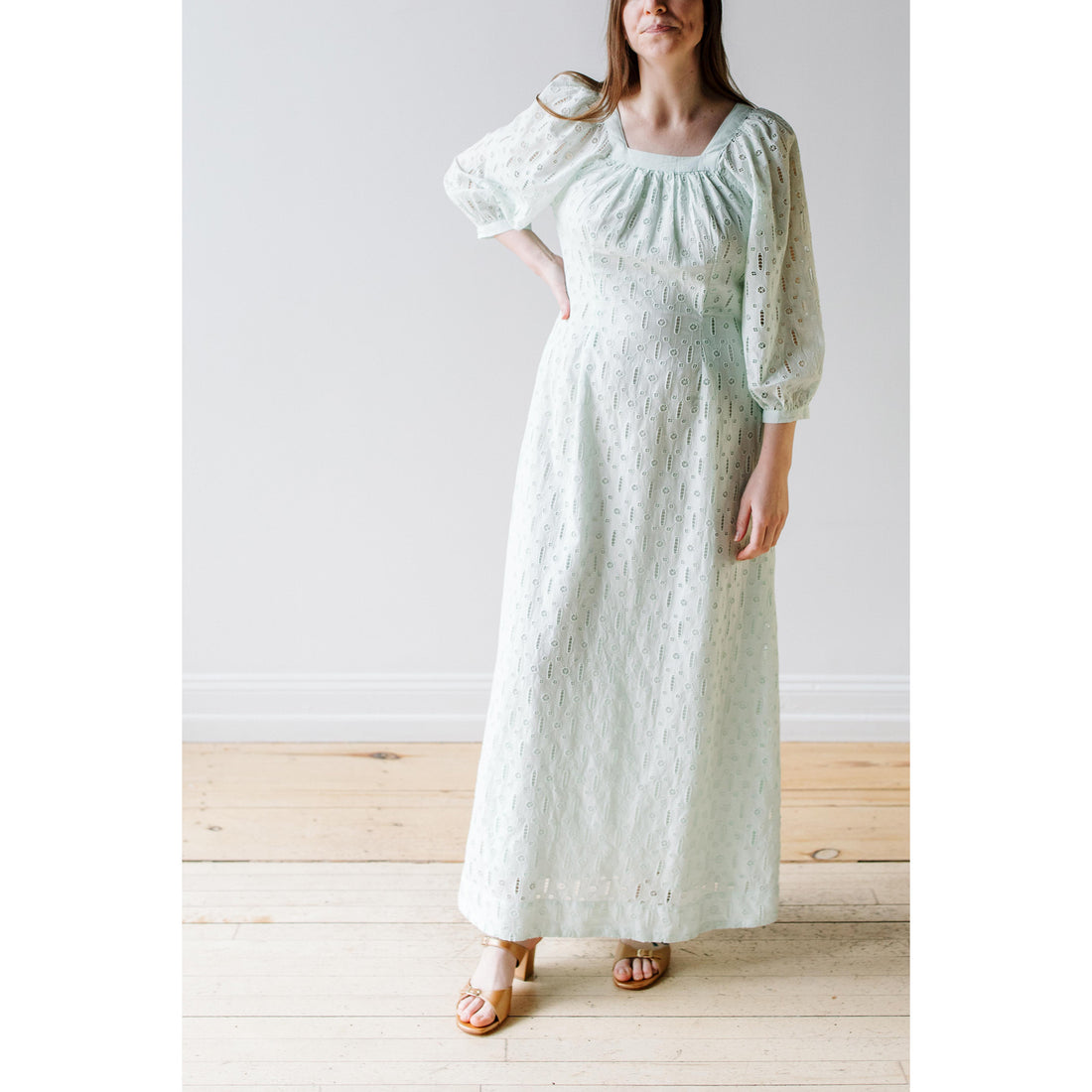 Rodebjer Rivoli Dress in Ocean Mint