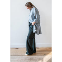 Hope Skew Trousers in Grey Melange