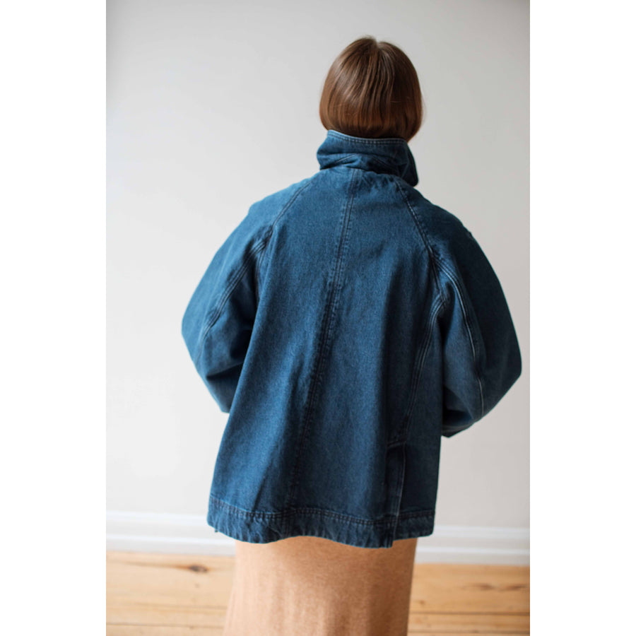 Apiece Apart Franke Swing Jacket in Tulum Wash