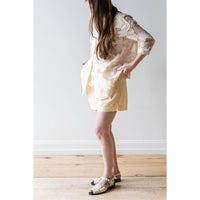 Apiece Apart Francoise Pleated Short in Sunny