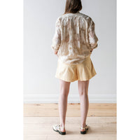 Apiece Apart Francoise Pleated Short in Sunny