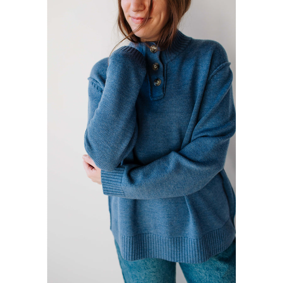 Maryam Nassir Zadeh Gilles Pullover in Swell