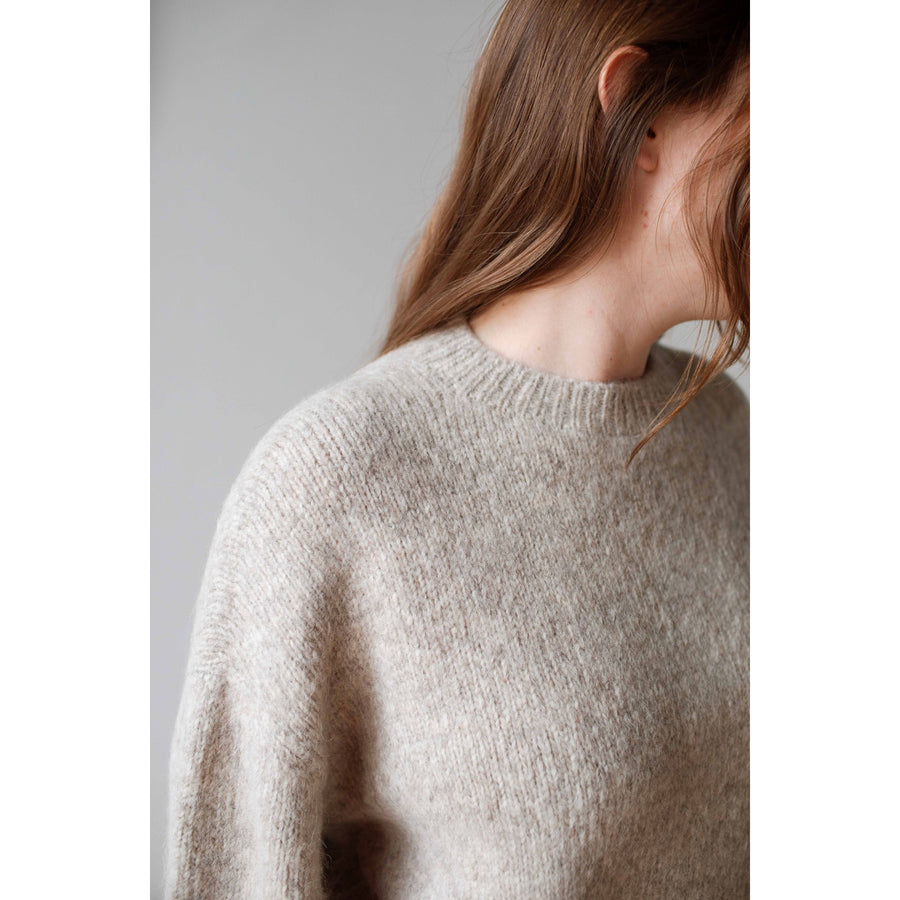 Lauren Manoogian Loft Crewneck in Pebble