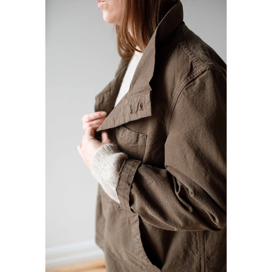 Jesse Kamm Deck Jacket in Mushroom