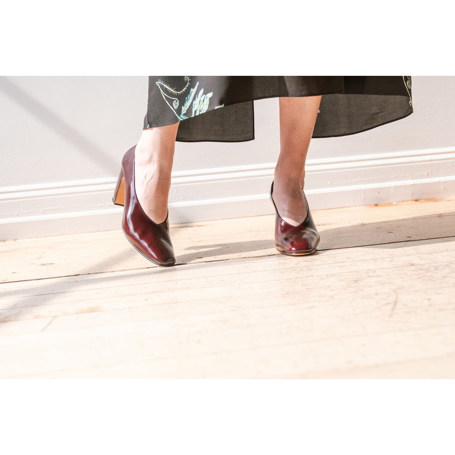 Rachel Comey Chloris Pump in Cherry