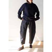 Studio Nicholson Toba Pant in Darkest Navy