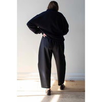 Studio Nicholson Toba Pant in Darkest Navy