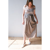 Diotima River Dress in Stripe Cotton