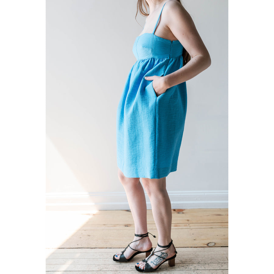 Rachel Comey Maninette Dress in Blue