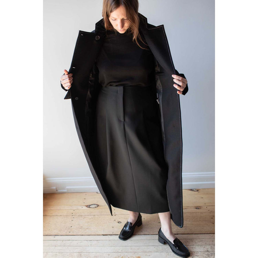 Henrik Vibskov Evening Coat in Black