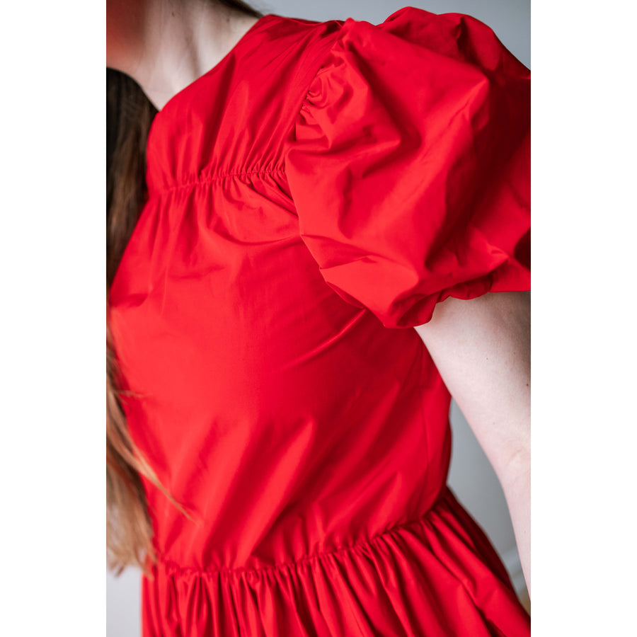 Fabiana Pigna Candela Dress in Scarlet