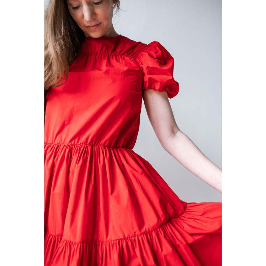 Fabiana Pigna Candela Dress in Scarlet