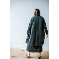 Evam Eva Yak Robe in Charcoal