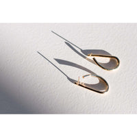 Fay Andrada Ele SM Earrings in 23K Gold Plated Silver