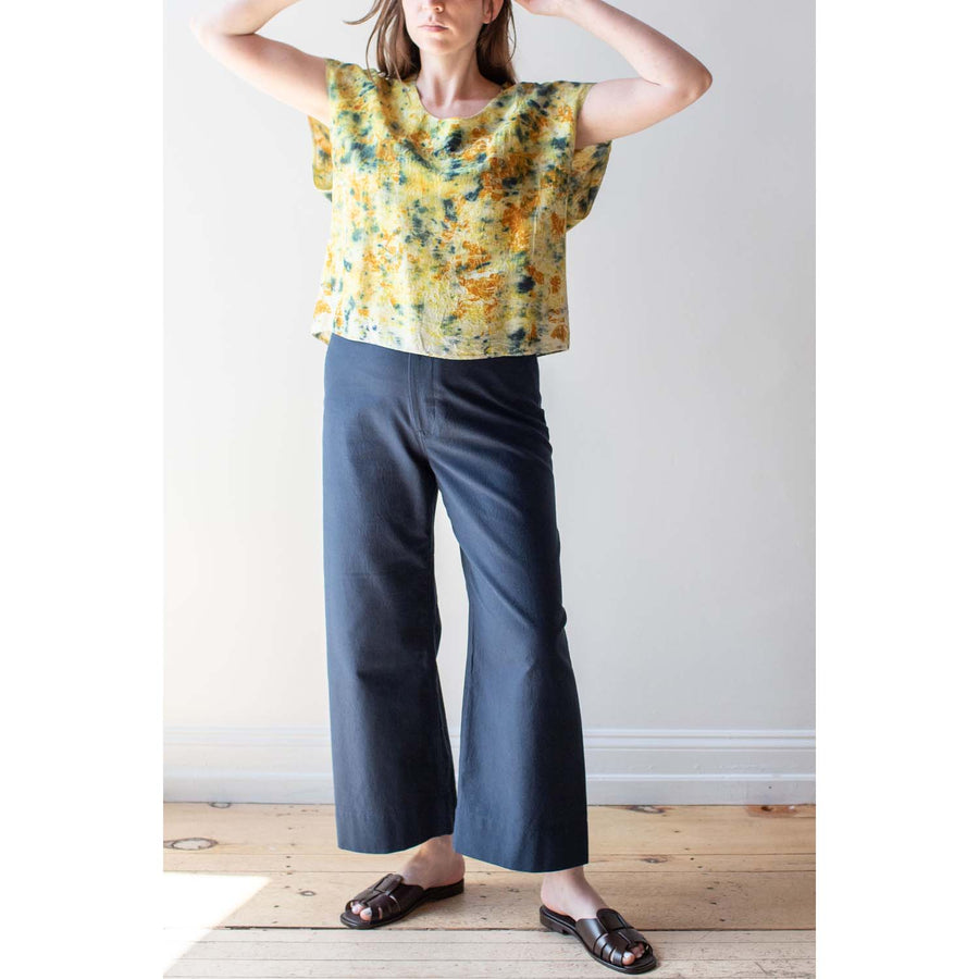 Apiece Apart Classic Merida Pant in Navy