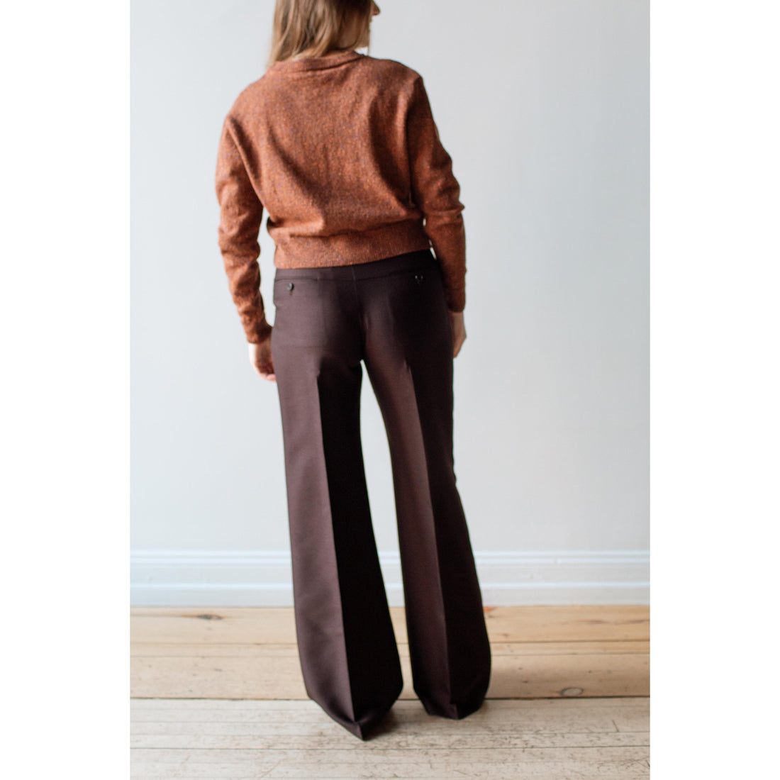 Kallmeyer Athena Flare Pant in Espresso