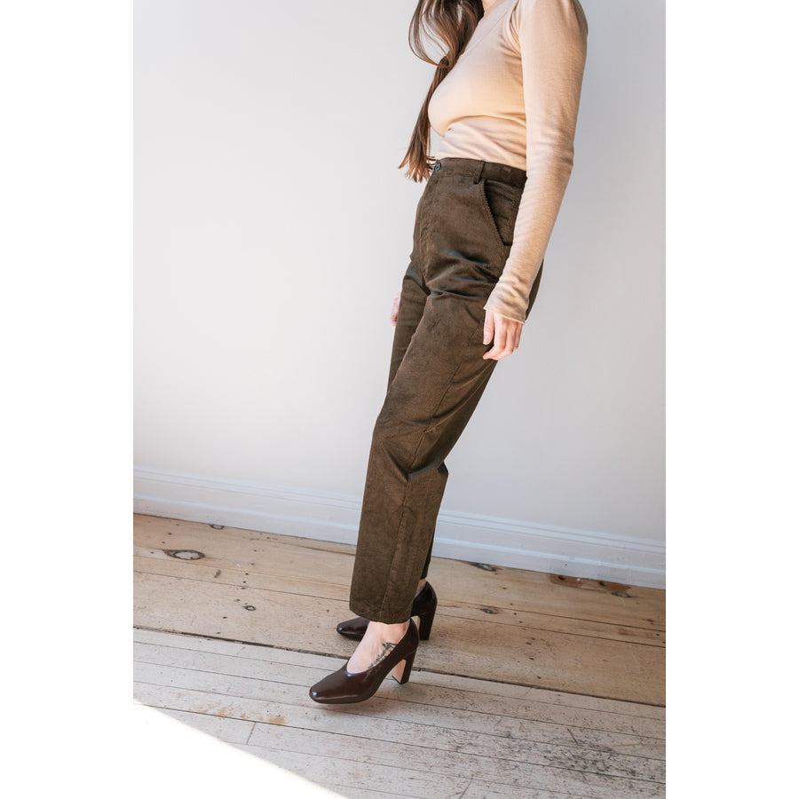 Rachel Comey Corduroy Pseudo Pant in Bark