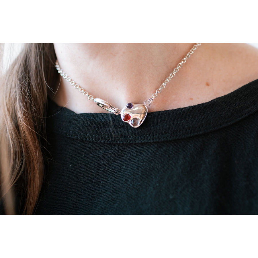 Leigh Miller Pebble Choker in Sterling Silver