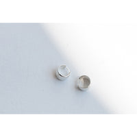 Sapir Bachar Helix Hoops in Sterling Silver