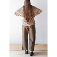 Jesse Kamm California Wide Pant in Mushroom