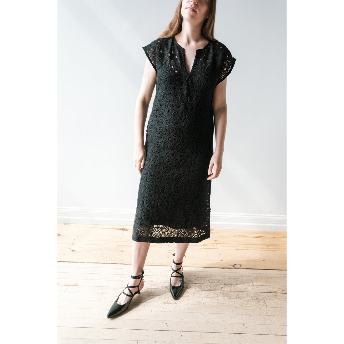 Apiece Apart Dineson Maxi Dress in Black