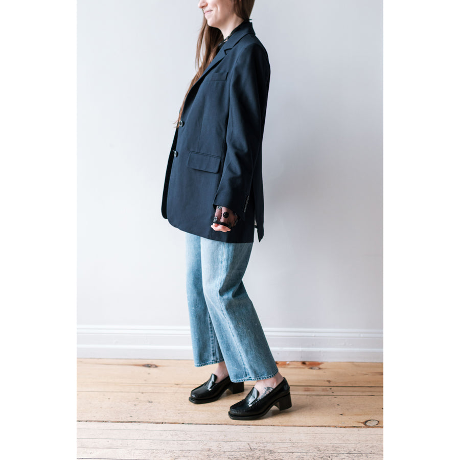 Rodebjer Vera Blazer in Dark Navy