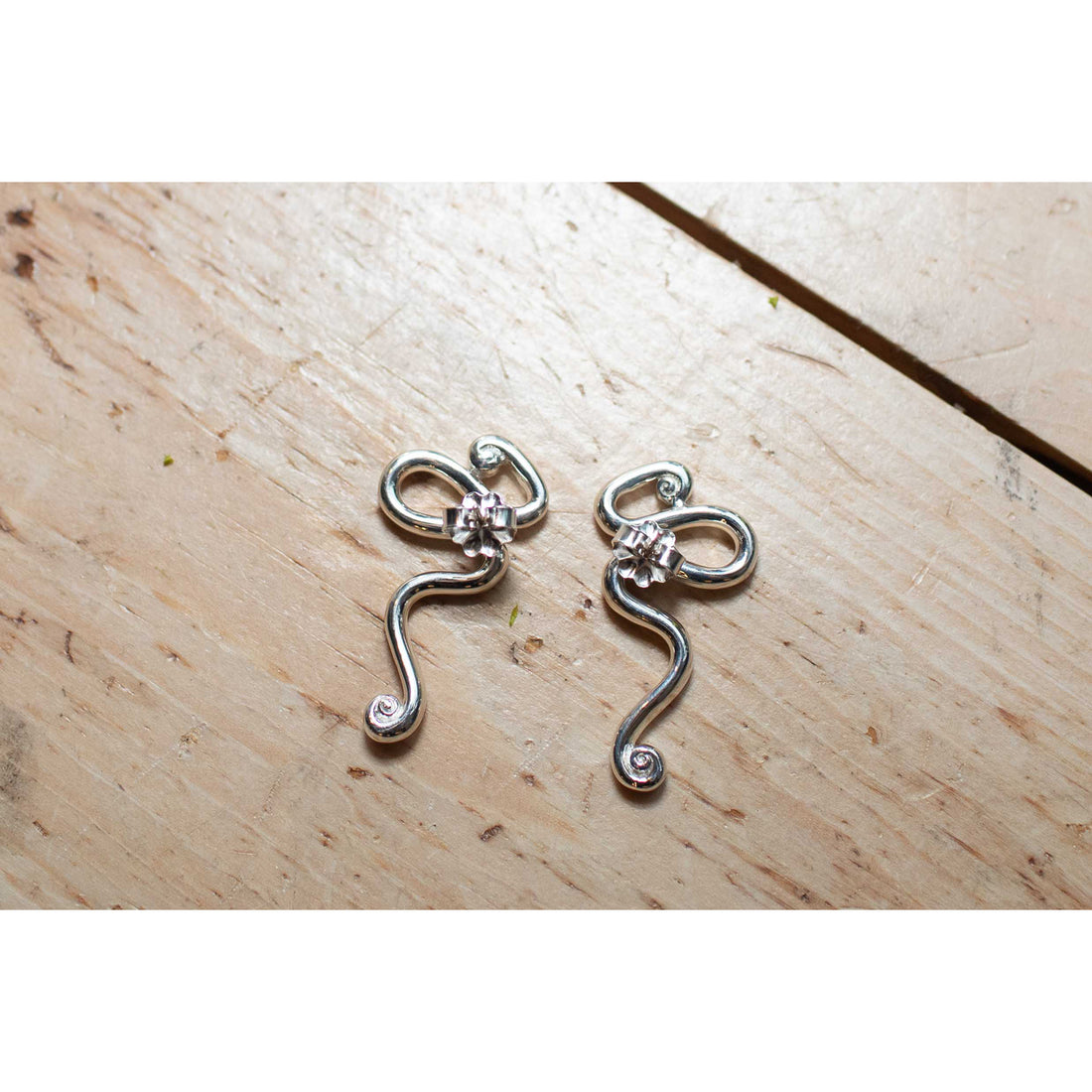 Leigh Miller Figari Studs in Sterling Silver