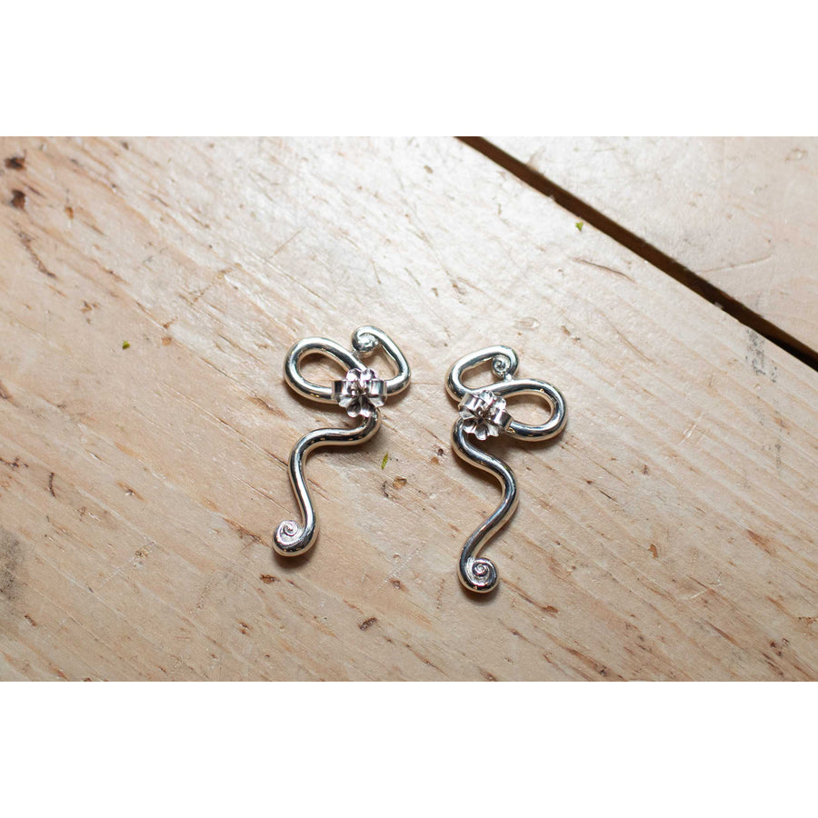 Leigh Miller Figari Studs in Sterling Silver