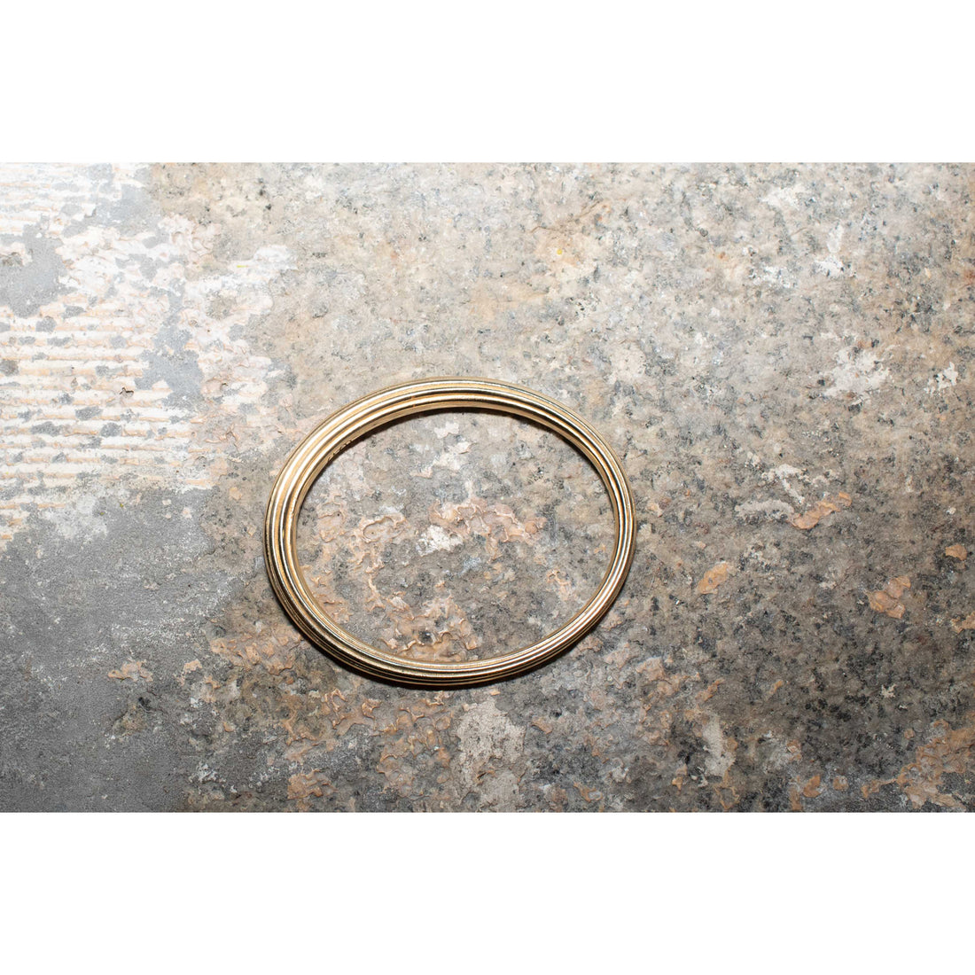 Ursa Major Fluted Tapered Bangle No. 2 in Brass