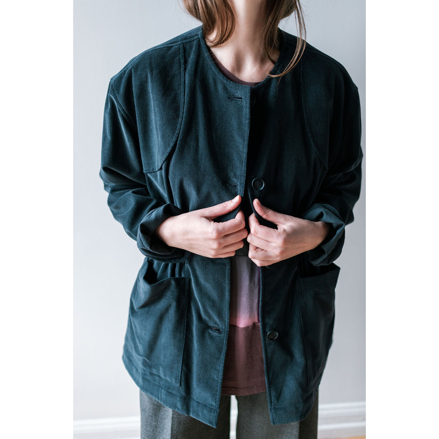 Grei Departure Jacket in Midnight Blue